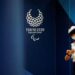 Logo Paralimpiade terpampang di Tokyo, Jepang. (16/8/2021) (ANT/REUTERS)
