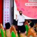 Presiden Joko Widodo saat memberikan pengarahan kepada Forkopimda se-Provinsi Jawa Timur di Pendopo Ronggo Djoemeno, Kabupaten Madiun, pada Kamis, (19/8/2021). ANT/IST/HO-Biro Pers, Media, dan Informasi Sekretariat Presiden/pri.