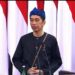 Tangkapan Layar - Presiden Joko Widodo (Jokowi) saat berpidato pada Sidang Tahunan MPR RI dan Sidang Bersama DPR RI dan DPD RI Tahun 2021 di Gedung MPR/DPR/DPD RI, Jakarta, Senin (16/8/2021). (MASAPNEWS/Youtube Sekeratriat Presiden)