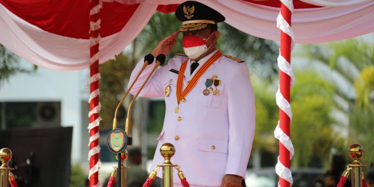 Wagub Kalteng Pimpin Upacara Peringatan HUT Proklamasi