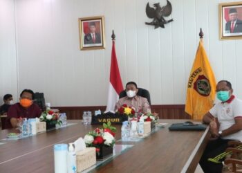 Wagub Kalteng Ikuti Rakor Evaluasi PPKM Luar Jawa dan Bali