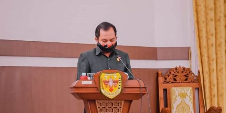 Ketua Fraksi Nasdem-Hanura DPRD Kabupaten Gumas, Evandi. (Foto : Diskominfosantik Kabupaten Gumas)