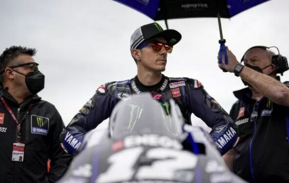 Pebalap tim Monster Energy Yamaha MotoGP Maverick Vinales di Grand Prix Styria, Sirkuit Red Bull Ring, Spielberg, Austria, 8 Agustus 2021. (IST)