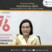 Menteri Keuangan Sri Mulyani Indrawati dalam acara Peluncuran Buku Indonesia 2045 di Jakarta, Jumat (20/8/2021). (MASAPNEWS/ANT/Tangkapan layar)