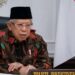 Wakil Presiden RI Ma’ruf Amin menyampaikan pidato kunci pada acara Muktamar V Majelis Upaya Kesehatan Islam Seluruh Indonesia (MUKISI) secara daring dari kediaman resmi wapres di Jakarta, Sabtu (21/8/2021). (MASAPNEWS/ANT/HO-Asdep KIP Setwapres)