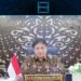 Menteri Koordinator Bidang Perekonomian Airlangga Hartarto dalam Rakerkonas Apindo secara daring di Jakarta, Selasa (24/8/2021). (MASAPNEWS/ANT/Tangkapan layar)