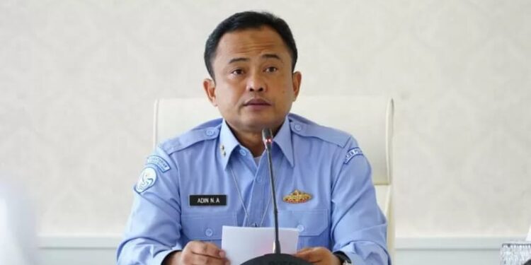 Direktur Jenderal Pengawasan Sumber Daya Kelautan dan Perikanan KKP Laksamana Muda TNI Adin Nurawaluddi. (MASAPNEWS/ANT/HO-KKP)