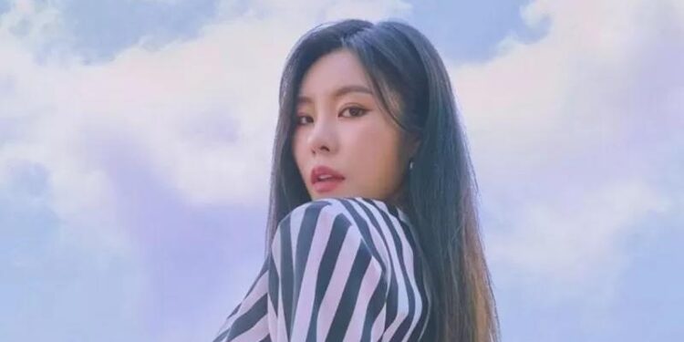 Wheein MAMAMOO akhirnya bergabung dengan label THE L1VE untuk lanjutkan karir bermusiknya. (MASAPNEWS/ANT/HO/instagram @mamamoo_official)