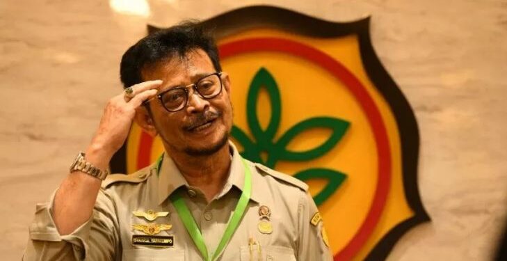 Menteri Pertanian Syahrul Yasin Limpo.(ANT/HO/Humas Polbangtan Bogor)