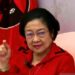 Ketua Umum DPP PDI Perjuangan Megawati Soekarnoputri saat memberikan pengarahan tertutup usai meresmikan 10 gedung kantor partai baru yang tersebar di sejumlah wilayah di Indonesia secara daring, Senin (23/8/2021). ANT/IST