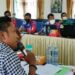Anggota Komisi III DPRD Kabupaten Kotawaringin Timur Dadang Siswanto menyampaikan pendapatnya saat rapat perubahan APBD membahas anggaran penanggulangan bencana, Jumat (10/9/2021). ANT/IST