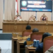 Suasana rapat paripurna penyampaian hasil reses DPRD Kotawaringin Timur dipimpin Ketua DPRD Rinie dan dihadiri Bupati Halikinnor, Selasa (28/9/2021). ANT/IST
