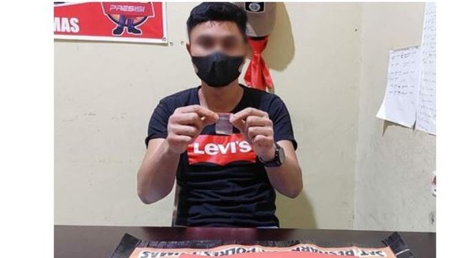 Satresnarkoba Polres Gumas amankan warga Pematang Limau karena miliki sabu