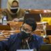 Menteri Pariwisata dan Ekonomi Kreatif Sandiaga Salahudin Uno mengikuti rapat kerja dengan Komisi X DPR di Kompleks Parlemen, Senayan, Jakarta, Rabu (1/9/2021). (MASAPNEWS/ANT/GALIH PRADIPTA)