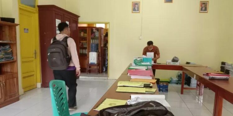 Kantor Dinas Pemberdayaan Masyarakat dan Desa Kabupaten Mukomuko. (MASAPNEWS/ANT/Dok.Antarabengkulu.com)