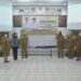 Bupati Gumas Jaya Samaya Monong dan lainnya saat rembuk stunting di Aula Bappedalitbang setempat, Senin (6/9/2021). (Foto : Diskominfosantik Kabupaten Gumas)