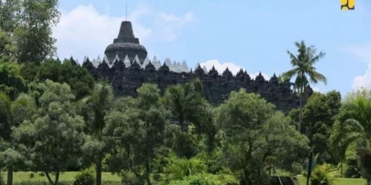 Ilustrasi: Destinasi Pariwisata Super Prioritas Candi Borobudur. (Dokumentasi Kementerian PUPR)