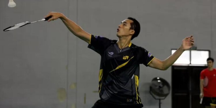 Pebulu tangkis tunggal putra nasional Jonatan Christie bersiap menghadapi turnamen besar jelang akhir musim 2021 dengan menjalani fase pemulihan dan latihan di Pelatnas PBSI Cipayung, Jakarta Timur, Senin. (dokumentasi PP PBSI)
