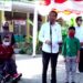 Presiden Jokowi saat meninjau vaksinasi di SLB Negeri 1 Yogyakarta, Kabupaten Bantul, DIY, yang dipantau dari kanal Youtube Sekretariat Presiden, Jakarta, Jumat (10/9). (MASAPNEWS/ANT/Tangkapan Layar/Youtube Sekretariat Presiden)