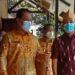 Bupati Lamandau H Hendra Lesmana saat memantau pelaksanaan sekolah tatap muka terbatas di SDN–6 Nanga Bulik, Sabtu (10/9/2021).