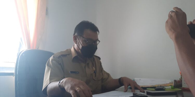 Foto // Kepala DPKP Kabupaten Gumas, Hansli Gonak. (MASAPNEWS/GCM)