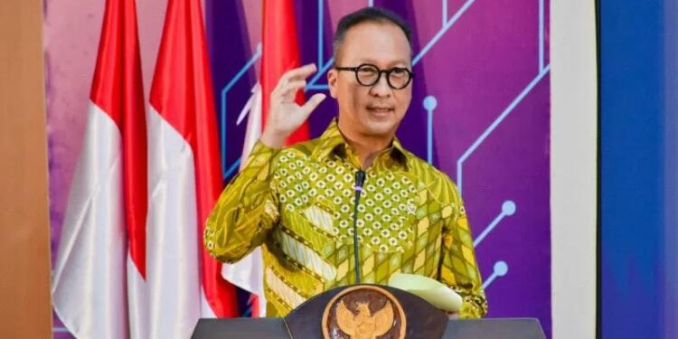 Menteri Perindustrian Agus Gumiwang Kartasasmita. (MASAPNEWS/ANT/Biro Humas Kementerian Perindustrian)