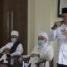 Kepala Staf Kepresidenan Moeldoko (kanan) berdiskusi tentang Ancaman Radikalisme, di Pondok Pesantren Lirboyo, Kediri, Jawa Timur, Kamis (16/9). (MASAPNEWS/ANT/HO-Kantor Staf Presiden)