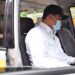 Bupati Kabupaten Lamandau H Hendra Lesmana saat mengecek kondisi ambulance, kemarin.