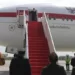 Presiden Joko Widodo bertolak menuju Roma, Italia, untuk menghadiri Konferensi Tingkat Tinggi (KTT) Group of Twenty (G20) dengan menggunakan Pesawat Garuda Indonesia (GIA-1) dari Bandara Internasional Soekarno-Hatta, Tangerang, Banten, Jumat (29/10/2021). (MASAPNEWS/ANT/HO-Biro Pers Setpres)