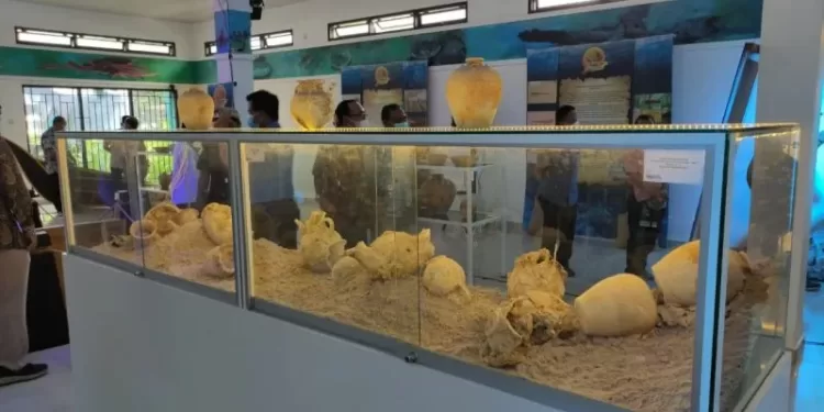 Galeri Maritim Belitung Timur (Beltim) yang menampilkan artefak kejayaan maritim nusantara. (MASAPNEWS/ANT/HO-KKP)