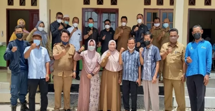 Rombongan anggota DPRD Kotawaringin Timur dari daerah pemilihan 5 saat reses ke daerah pemilihan mereka pada 20 sampai 25 September lalu. ANT/IST