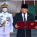 Ketua MPR RI Bambang Soesatyo saat upacara peringatan Hari Kesaktian Pancasila Tahun 2021 yang digelar di Monumen Pancasila Sakti, Lubang Buaya, Jakarta Timur, pada Jumat (1/10/2021). ANT/IST