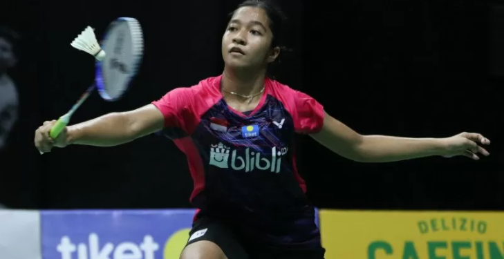 Tunggal putri Ester Nurumi Tri Wardoyo mengalahkan pemain unggulan ke-empat Choirunnisa dengan skor 21-17, 21-16 pada laga penyisihan Grup N Turnamen Internal PBSI di Pelatnas PBSI Cipayung, Jakarta Timur, Rabu (22/7/2020) (Tim PBSI)