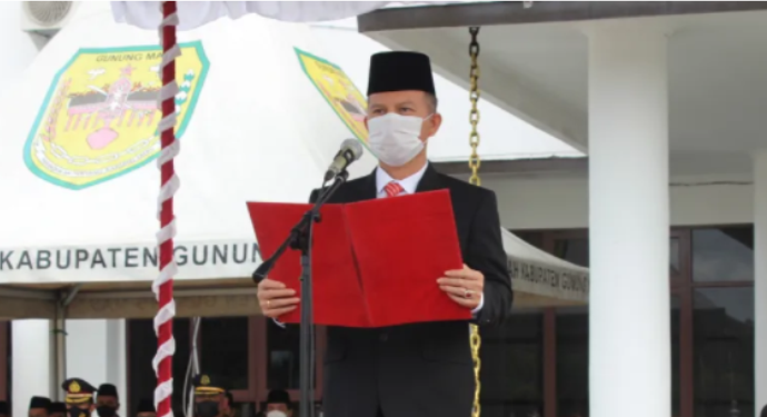 Bupati Gumas Jaya S Monong. (Foto : Diskominfosantik Kabupaten Gumas)