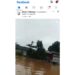Tangkapan layar akun Facebook Dadar Timbang saat melakukan siaran langsung terkait banjir yang terjadi di Tumbang Napoi, Sabtu (2/10/2021) pagi. (MASAPNEWS)