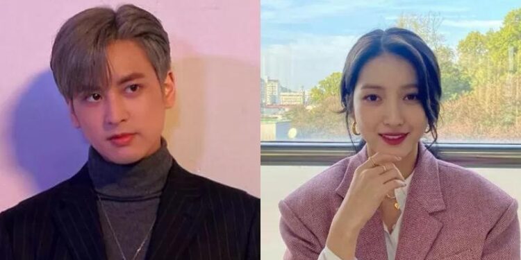 Chanwoo iKON dan Sowon (Instagram.com/chan_w000/onedayxne)