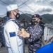 Dokumentasi upacara kenaikan pangkat kepada tamtama TNI AL, "voor den boeg" di KRI Bima Suci. Upacara ini bagian dari sekian banyak tradisi TNI AL yang membentuk jiwa dan semangat matra laut TNI itu, sebagai bagian dari kekayaan bahari nasional. (MASAPNEWS/ANT)