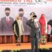 KBRI Bandar Seri Begawan mengadakan upacara dalam rangka peringatan hari ulamg tahun (HUT) ke-76 Tentara Nasional Indonesia (TNI) pada Selasa (5/10/2021). (MASAPNEWS/ANT/HO-KBRI Bandar Seri Begawan)