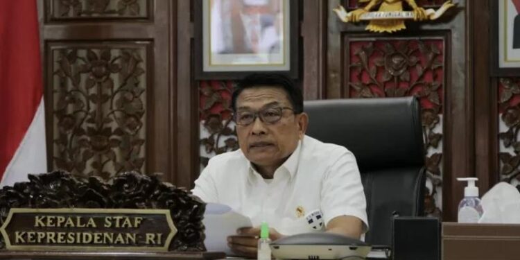 Kepala Staf Kepresidenan, Jenderal TNI (Purn) Moeldoko. (MASAPNEWS/ANT/HO-KSP)