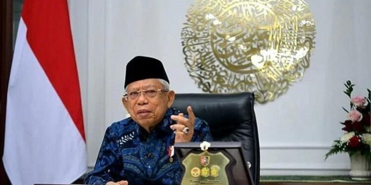 Wakil Presiden Ma'ruf Amin. (MASAPNEWS/ANT/HO-Sekretariat Wakil Presiden)