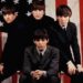 The Beatles, (kiri) Ringo Starr, John Lennon, George Harrison, dan Paul McCartney (duduk), dalam foto publisitas tak bertanggal. (MASAPNEWS/HO-REUTERS)
