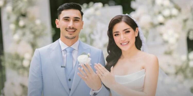 Jessica Iskandar dan Vincent Verhaag. (MASAPNEWS/ANT/HO-Bridestory)