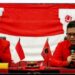 Sekjen DPP PDI Perjuangan Hasto Kristiyanto (kanan) dan Ketua Umum PKP Mayjen Mar (Purn) Yussuf Solichien saat melakukan pertemuan di Kantor DPP PDIP, Jakarta, Selasa (26/10/2021). (MASAPNEWS/ANT/HO-PDIP)