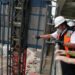 Proyek PLTU Sumsel 8 di Desa Tanjung Lalang, Kecamatan Tanjung Agung, Kabupaten Muara Enim, Sumatera Selatan, saat ditinjau Gubernur Sumsel Herman Deru pada Maret 2021. (MASAPNEWS/ANT/HO-Pemprov Sumsel)