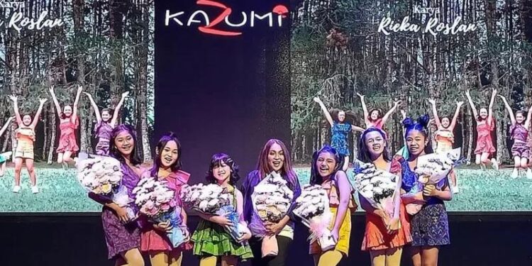 Girlband Kazumi rilis single terbaru "Senyum Indonesia" (MASAPNEWS/ANT)