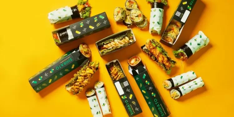 Paduan sushi dan burrito dari Shirato (HO/Shirato)