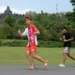 Pelari William Sidharta (kanan) berlari saat memecahkan rekor dunia Solo Marathon mengelilingi Candi Borobudur Magelang, Jateng, Senin (25/10/2021). Pelari berusai 23 tahun tersebut memecahkan rekor Lembaga Prestasi Indonesia Dunia (LEPRID) Solo Marathon mengelilingi Candi Borobudur sebanyak 30 putaran sejauh 51 kilometer dengan catatan waktu 5 jam 1 menit tanpa berhenti untuk menggalang dana kemanusiaan. (MASAPNEWS/ANT)