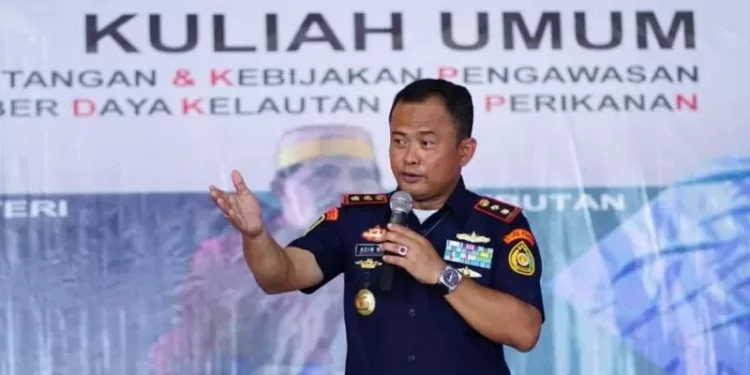 Direktur Jenderal Pengawasan Sumber Daya Kelautan dan Perikanan (PSDKP) KKP Laksda TNI Adin Nurawaluddin. (MASAPNEWS/ANT/HO-KKP)