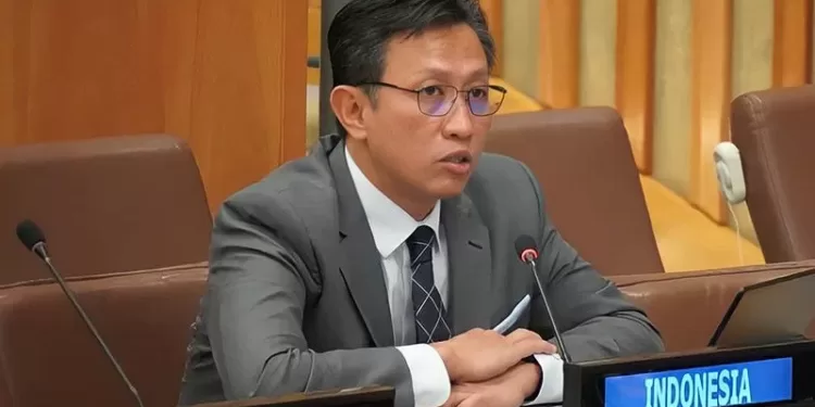 Deputi Wakil Tetap dan Kuasa Usaha Ad Interim PTRI New York, Duta Besar Mohammad K. Koba. (MASAPNEWS/ANT/HO-PTRI New York)