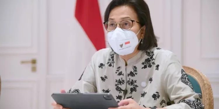 Keterangan Pers Menteri Keuangan Sri Mulyani Indrawati di Roma, Italia, Sabtu (30/10/2021). (MASAPNEWS/ANT/HO-Biro Pers Sekretariat Presiden)